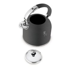 Konvice pískací se skleněným víkem 3 L Antracit Collection