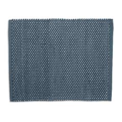 Koupelnová předložka Miu směs bavlna/polyester kouřově modrá 65,0x55,0x1,0cm Koupelnová předložka Miu směs bavlna/polyester kouřově modrá 65,0x55,0x1,0cm