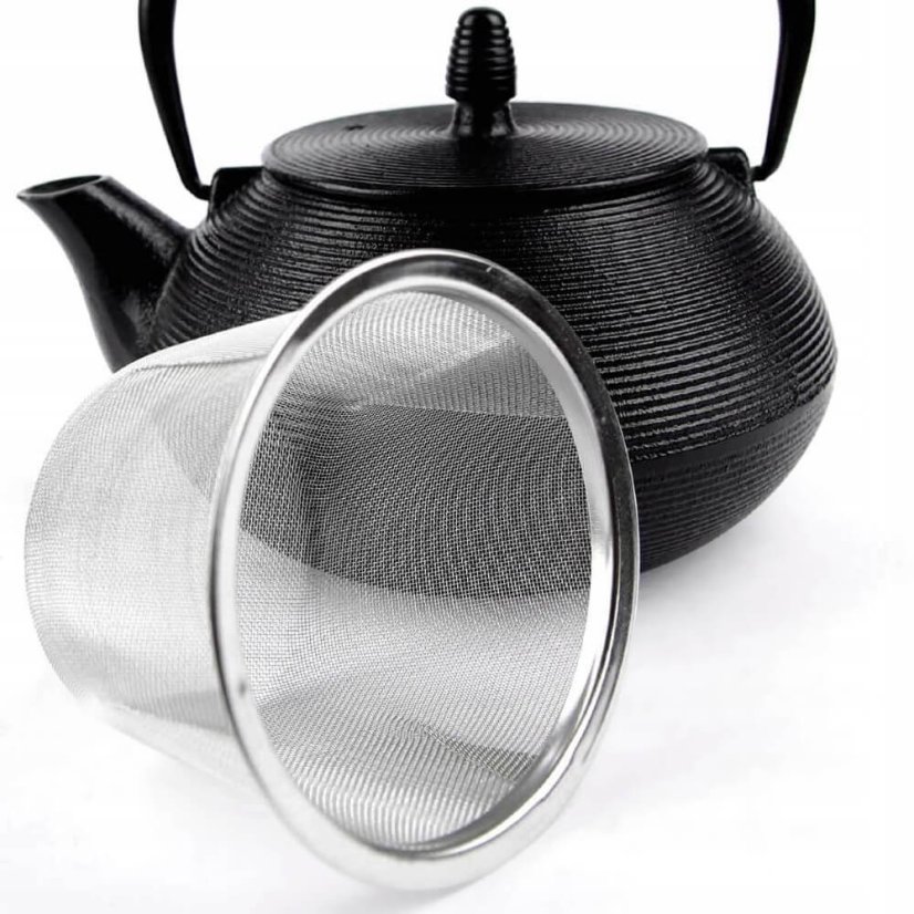 Ceainic din fonta Sakura 0,8 l negru
