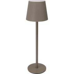 Lampă de masă LED 36 cm gri taupe