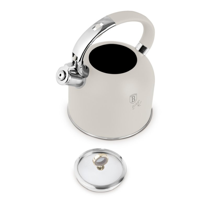 Konvice pískací se skleněným víkem 3 L Sahara Collection