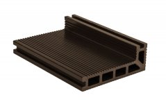 Terasové prkno G21 zakončovací, 2,5 x 14 x 400 cm, Indický teak mat. WPC Terasové prkno G21 zakončovací, 2,5 x 14 x 400 cm, Indický teak mat. WPC