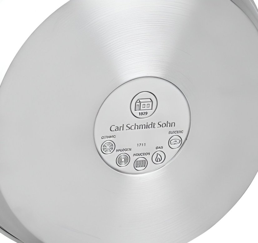 Oală cu capac din oțel inoxidabil, 36 cm / 30 l, marca TRIER