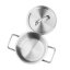 Caserolă cu capac din oțel inoxidabil 5 l / dia. 24 x 13 cm PRO-X