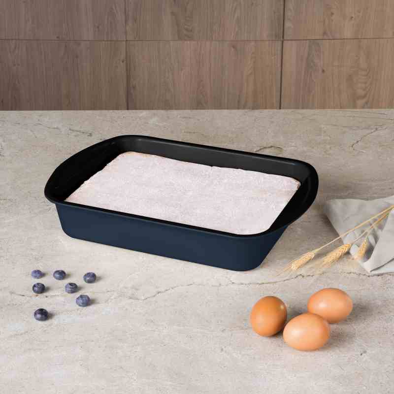 Bandeja de horno con superficie de titanio Colección Deep Sea