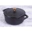 Pekáč litinový s poklicí 12 cm Black Rose Collection