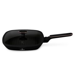 Grilovacia panvica s titánovým povrchom a vekom 28 cm Black Rose Collection