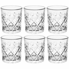 Pahare de whisky macinat EXCELENT set de 6 buc