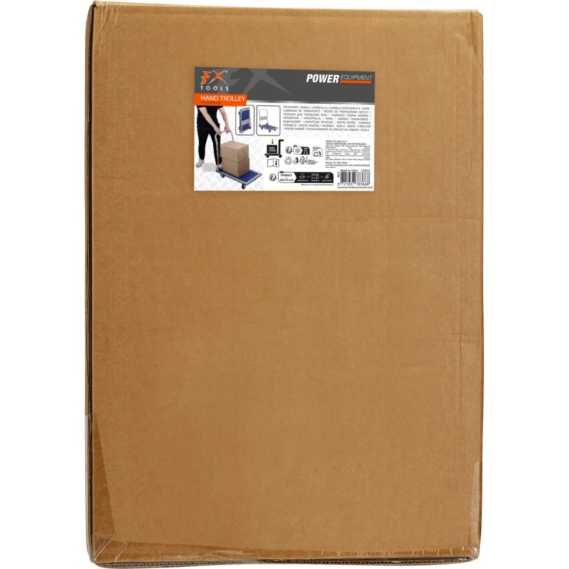 Cărucior cu platformă cu o capacitate de încărcare de 150 kg