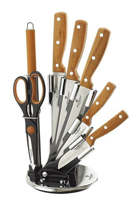 Súprava nožov v stojane nerez 8 ks Le Chef Collection