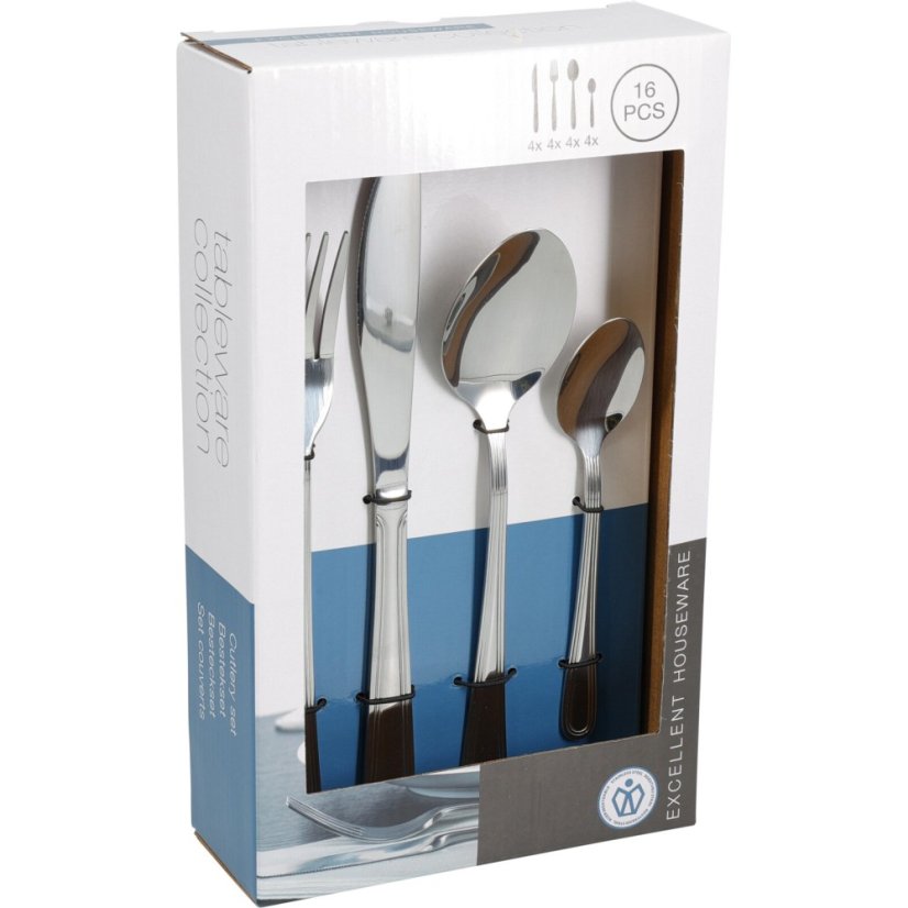 Súprava príborov z nehrdzavejúcej ocele 16 ks