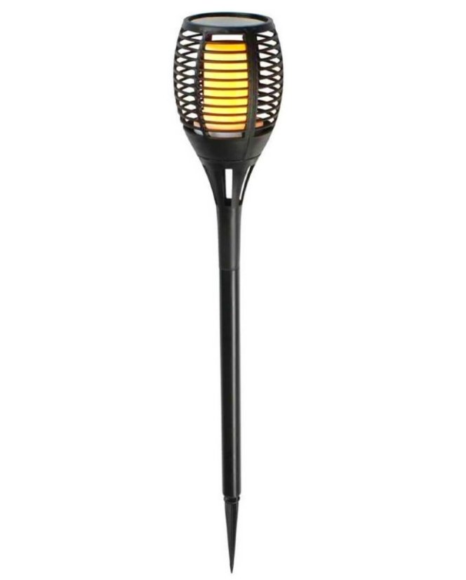 Solární lampa zahradní pochodeň s efektem plamene 59 cm