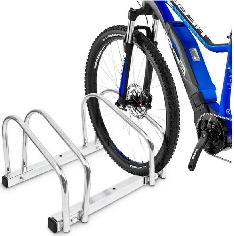 Aparcabicicletas de acero para 2 bicicletas