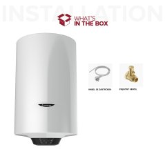Střední elektrický ohřívač vody 80 l horizontální PRO1 ECO 80 H 1,8K PL EU Střední elektrický ohřívač vody 80 l horizontální PRO1 ECO 80 H 1,8K PL EU