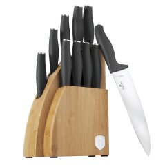 Sada nožů se stojanem BAMBOO 10 ks Antracit Collection Sada nožů se stojanem BAMBOO 10 ks Antracit Collection