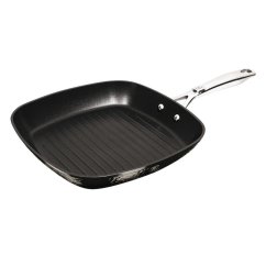 Tigaie gratar cu suprafata din titan 28 cm Shine Basalt Collection