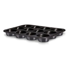 Forma na muffiny 12 ks s titanovým povrchem Carbon Pro Collection