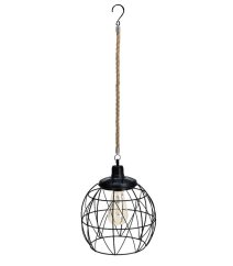 Solární světlo na zahradu závěsné kulatý design Solární světlo na zahradu závěsné kulatý design