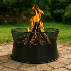 Ohniště zahradní přenosné kovové 57x31,5 cm