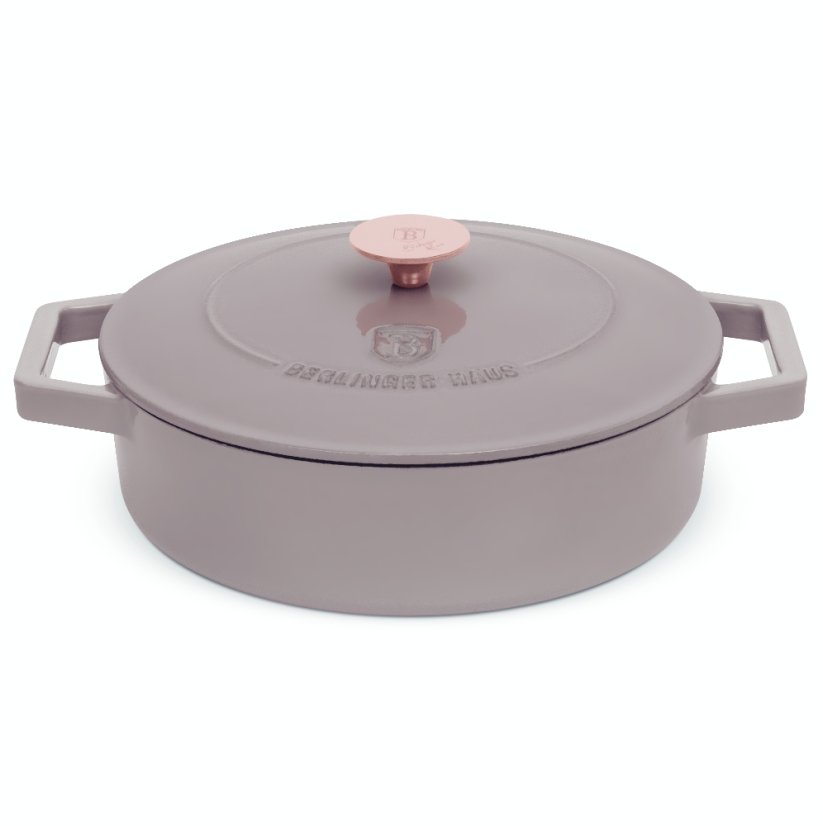 Pekáč litinový s poklicí 26 cm Taupe Collection