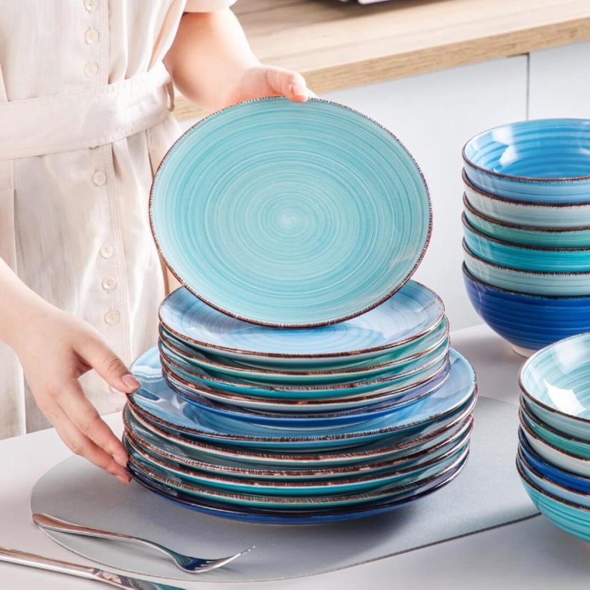 Dezertné taniere súprava 6 ks 19 cm AZURE