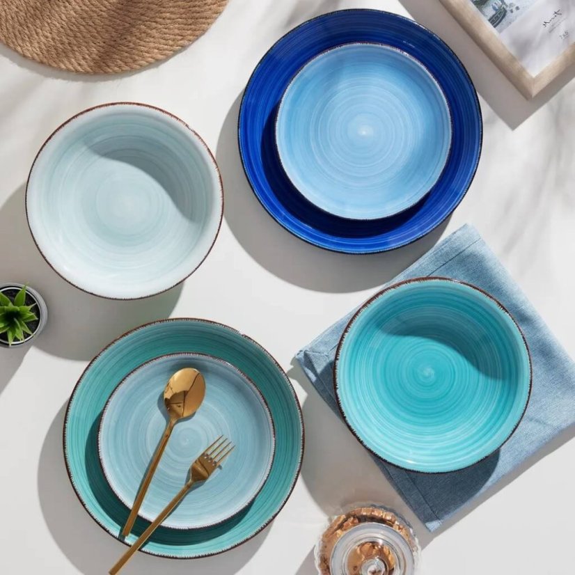 Dezertné taniere súprava 6 ks 19 cm AZURE