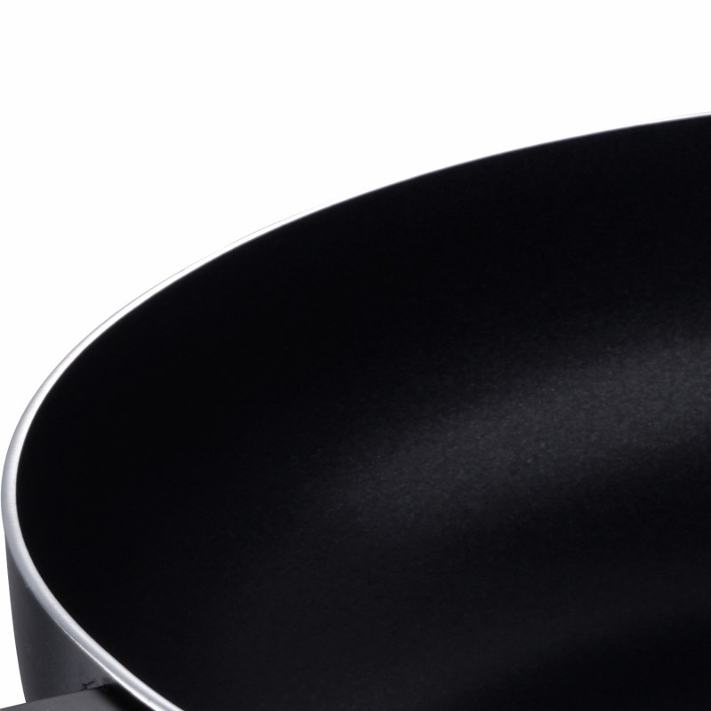 Caserola cu suprafata antiaderenta si capac 24 cm Earth Black