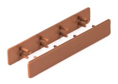 Capac G21 pentru plăci WPC, plastic, lemn deschis
