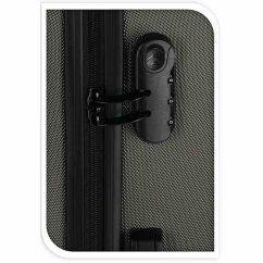 Set de valize de călătorie din plastic 3 buc 50 / 60 / 70 cm antracit