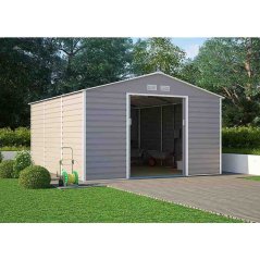 Zahradní domek G21 GAH 1300 - 340 x 383 cm, šedý Zahradní domek G21 GAH 1300 - 340 x 383 cm, šedý
