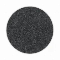 Coaster ALIA fetru set de 4 gri închis