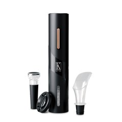Vývrtka elektrická na víno s příslušenstvím Black Rose Collection Vývrtka elektrická na víno s příslušenstvím Black Rose Collection