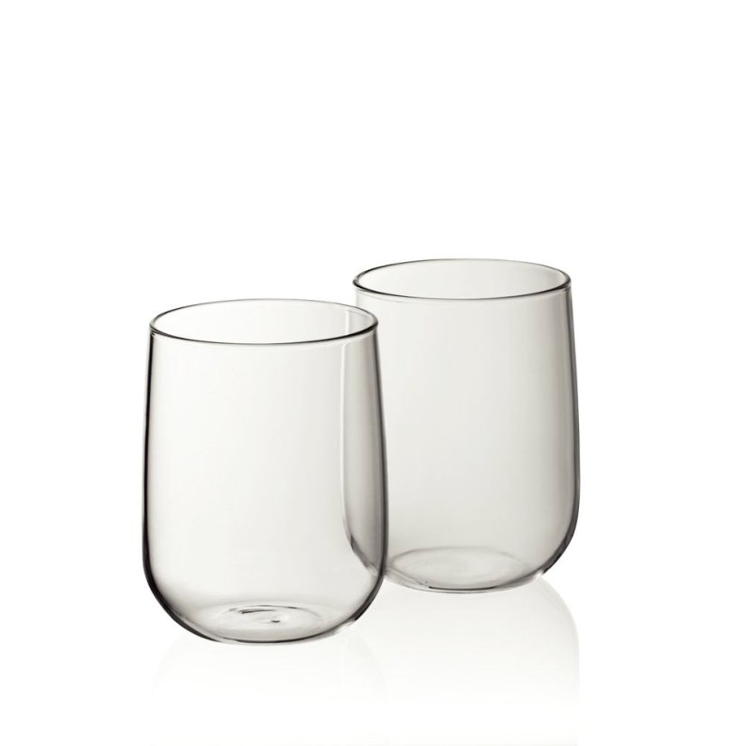 Sklenička FONTANA 2ks H 9,5cm / Ř 8cm / 250