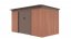 Casuta de gradina G21 GRAH 700 - 340 x 206 cm, maro