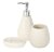 Set accesorii baie 3 buc marmura alba