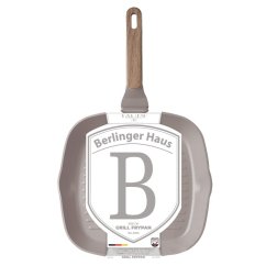 Grilovacia panvica s titánovým povrchom 28 cm Taupe Nordic Collection