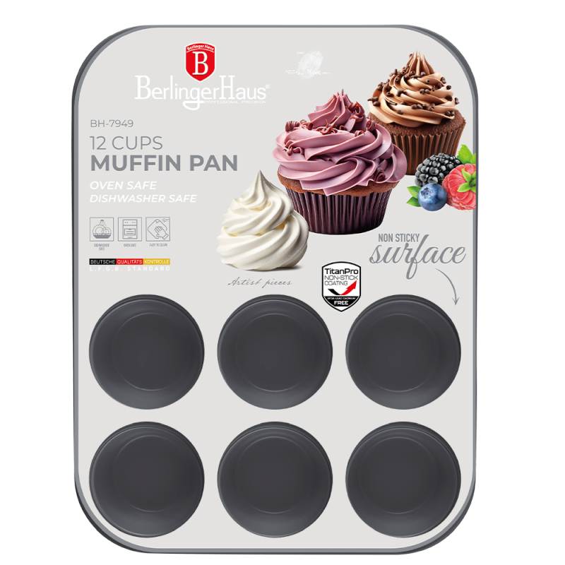 Forma na muffiny s nepřilnavým povrchem 12 ks Aspen Collection