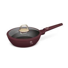 Panvica hlboká s titánovým povrchom a pokrievkou 24 cm Leonardo Collection