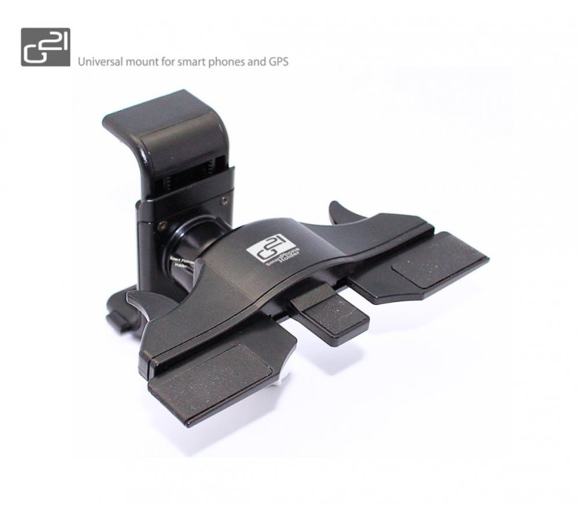 Držiak G21 Smart phones holder CD slot univerzálny, pre mobilné telefóny do 6\";, čierny