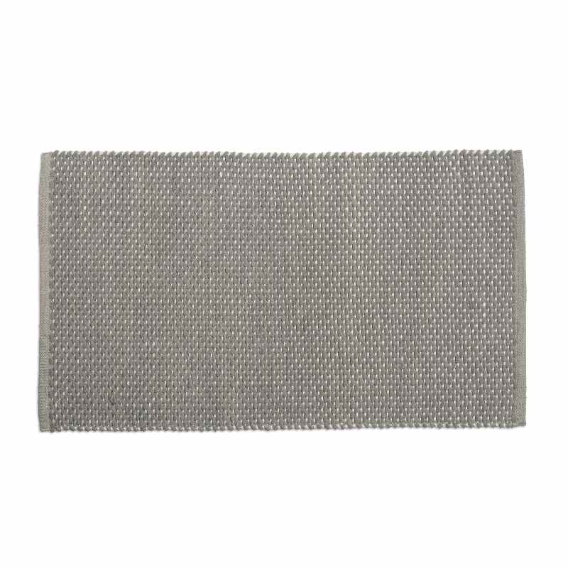 Koupelnová předložka Miu směs bavlna/polyester kámen šedá 120,0x70,0x1,0cm