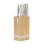 Sada nožů se stojanem BAMBOO 6 ks Sahara Collection