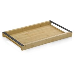 Bandeja Kiril 54x35 cm bambú negro Bandeja Kiril 54x35 cm bambú negro
