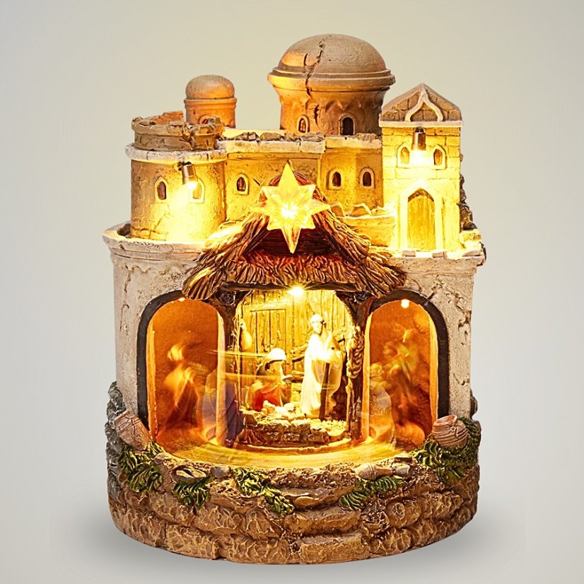 Betlém Vánoční dekorace 22 cm