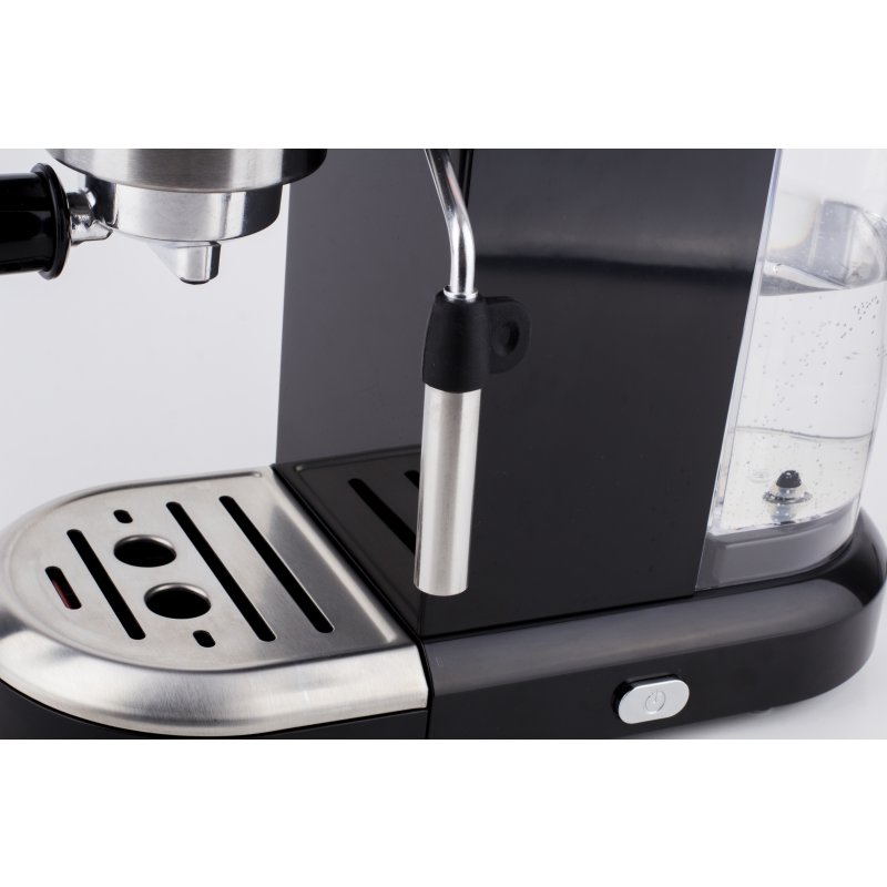 Aparat de cafea espresso cu pârghie cu afișaj LED Colecția Black Rose