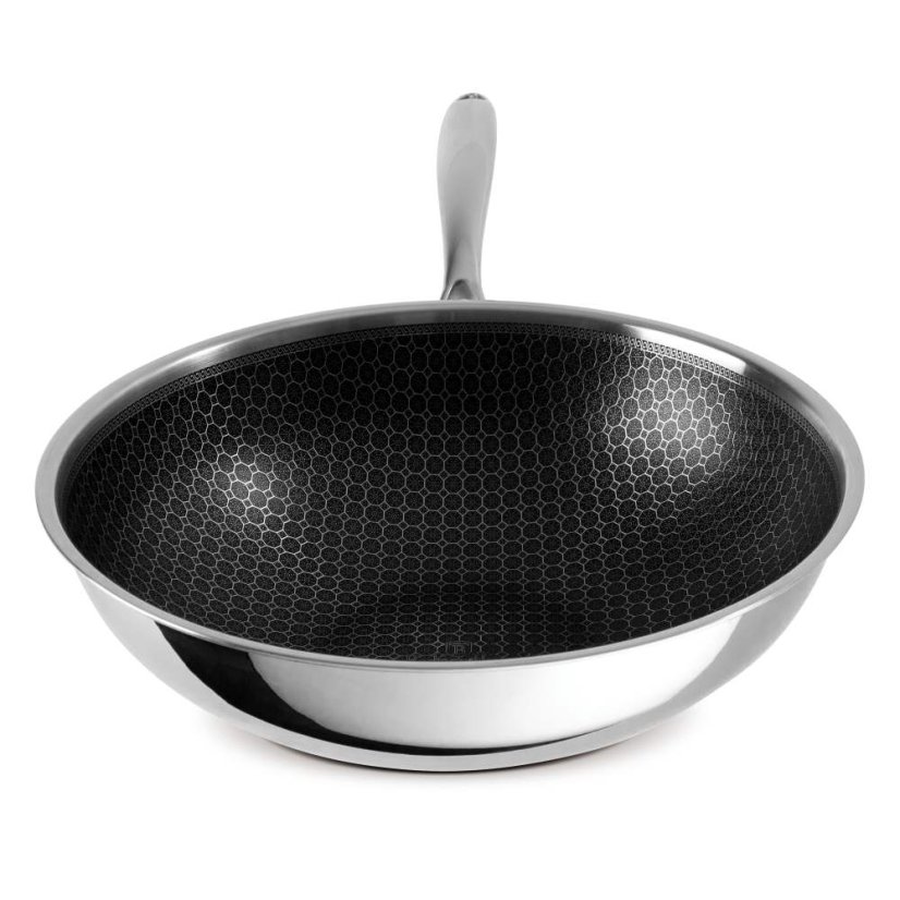 Pánev WOK nerez s nepřilnavým povrchem 30 cm Eternal Collection