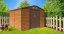 Casuta de gradina G21 GAH 529 - 277 x 191 cm, maro