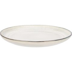 Talíř dezertní sada 6 ks 21 cm šedá kamenina