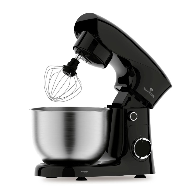 Kuchyňský robot černo-stříbrný