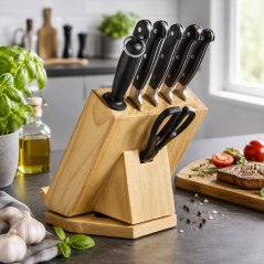 Sada nožov v otočnom stojane PREMIUM 8 ks