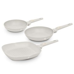 Sada pánví s titanovým povrchem 3 ks Sahara Collection steak